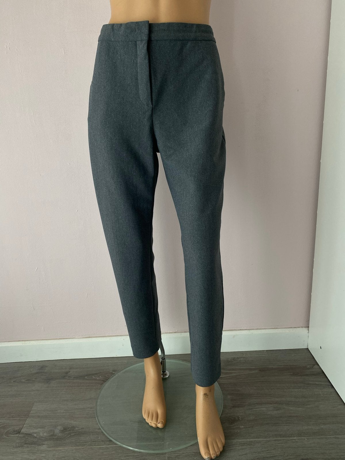 Vanilia Grijze Broek - Maat 40, Kleding | Dames, Maat 38/40 (M), Ophalen of Verzenden, Zo goed als nieuw, Grijs