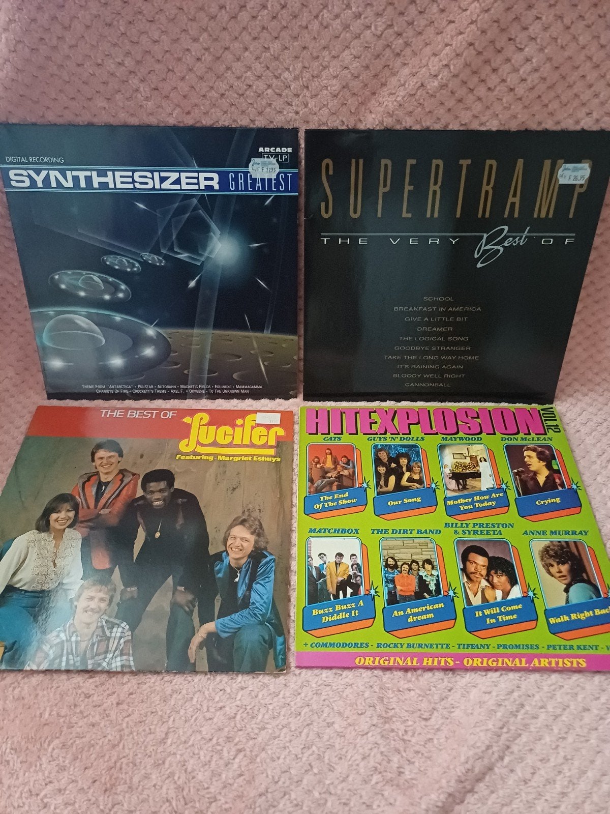 Supertramp - The Very Best Of LP met nog 3 elpees, LP, Gebruikt, Pop, Ophalen of Verzenden