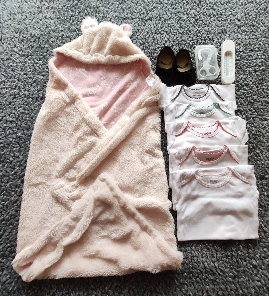 Setje babykleding maat 50-56, Kinderen en Baby's, Babykleding | Maat 50, Ophalen of Verzenden, Zo goed als nieuw, Meisje, Overige typen