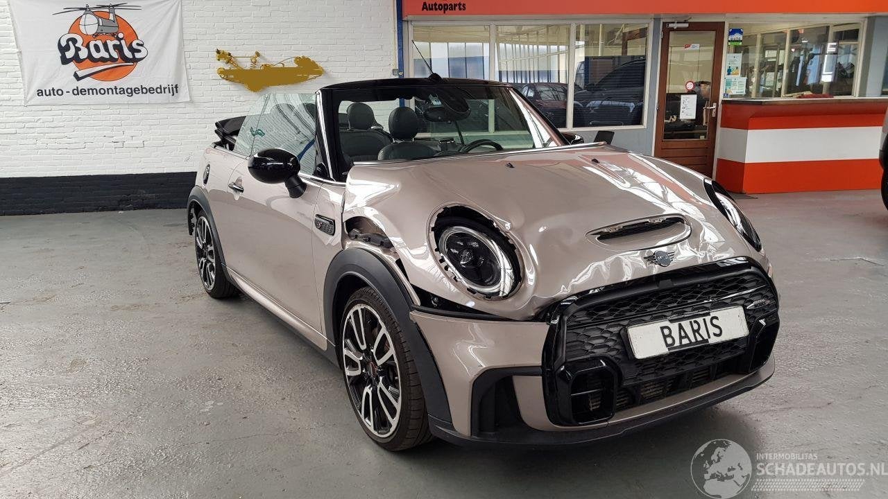 MINI Cooper S 2.0 16V COOPER S CABRIO BENZ AUT 1.998CC 131KW, Auto diversen, Schadeauto's, Automaat, Cabriolet, Mini, Zilver of Grijs