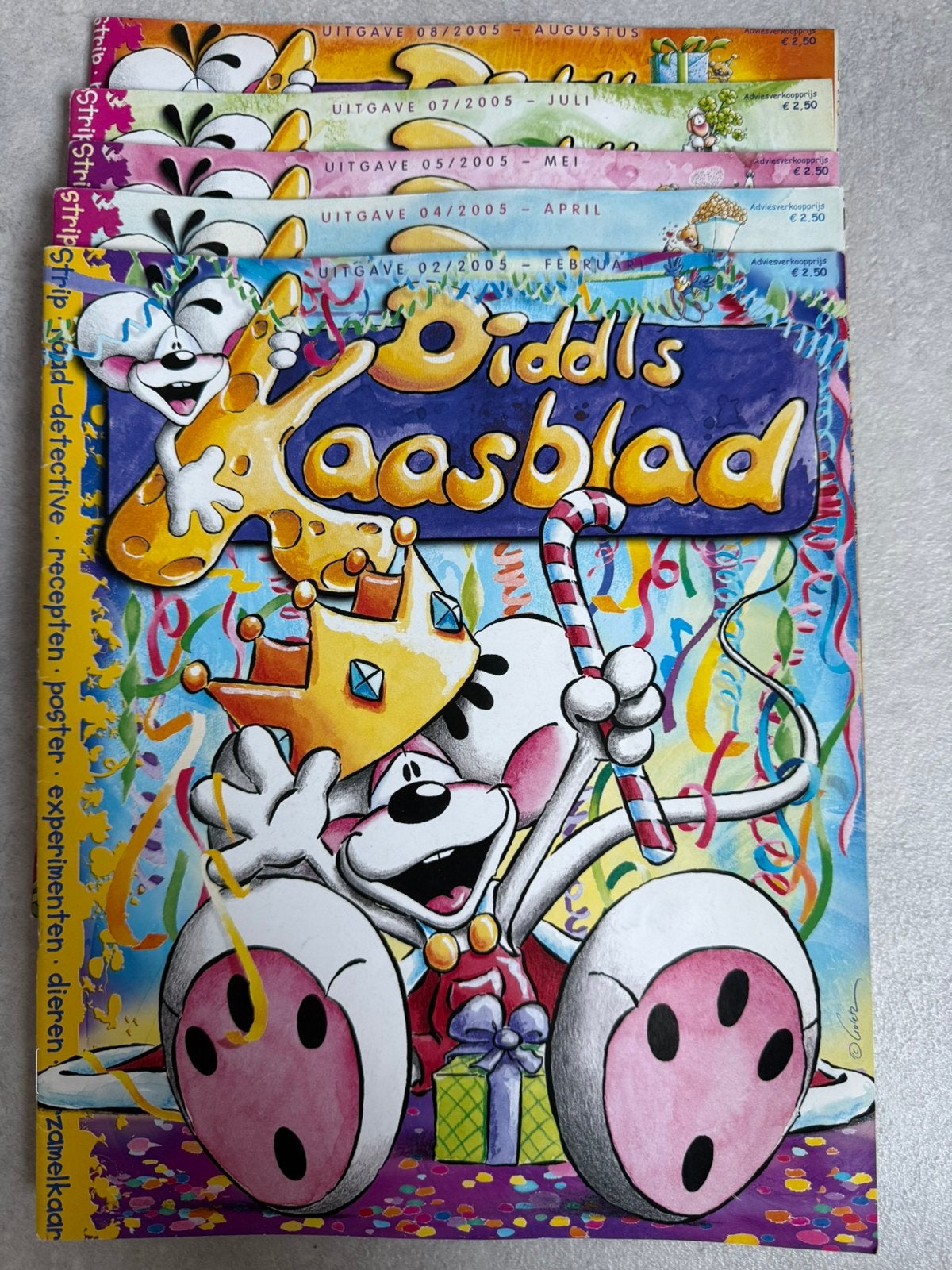 Diddl kladblokken en meer uit de jaren 2000, Ophalen of Verzenden, Zo goed als nieuw, Papier, Kaart of Schrift