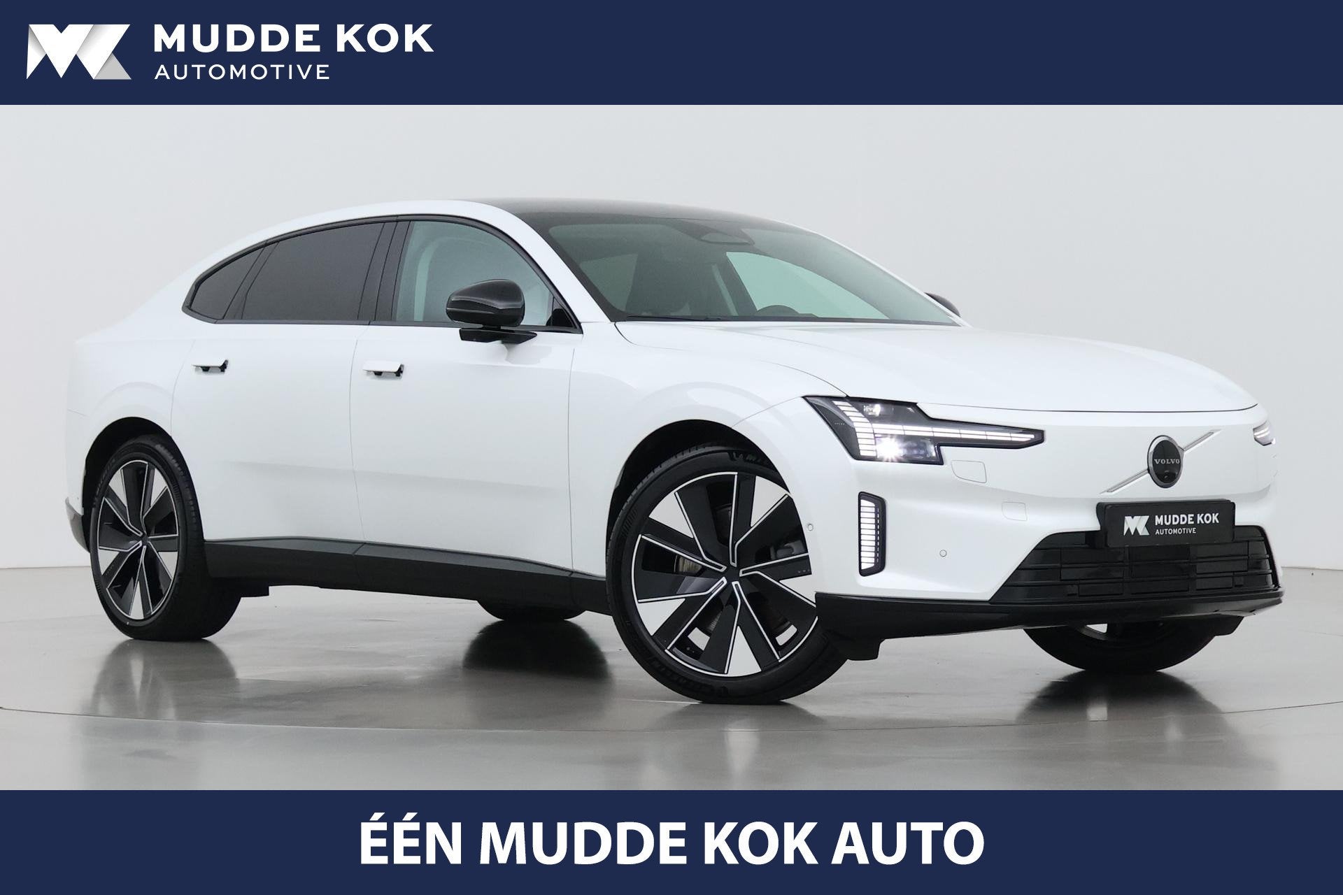 Volvo ES90 Single Motor Extended Range Plus 92 kWh | FACELIF, Achterwielaandrijving, Gebruikt, 662 km, Wit