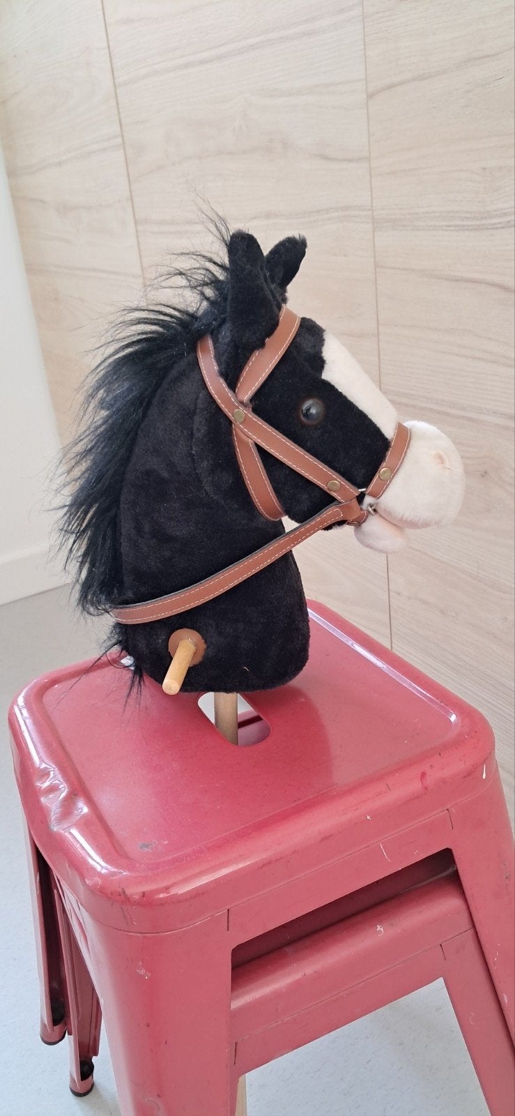 Stokpaard met geluid (hobby horse), Kinderen en Baby's, Speelgoed | Overig, Ophalen, Gebruikt, Jongen of Meisje