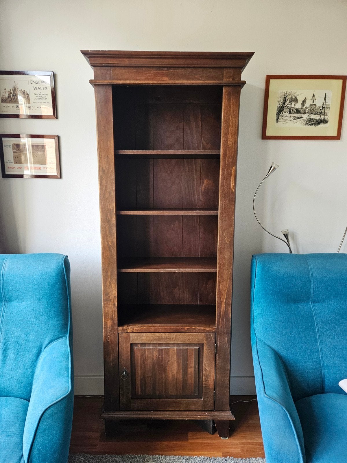 klassieke Kast (hout) - 191x75x36 cm, Ophalen, Klassiek, 50 tot 100 cm, 150 tot 200 cm