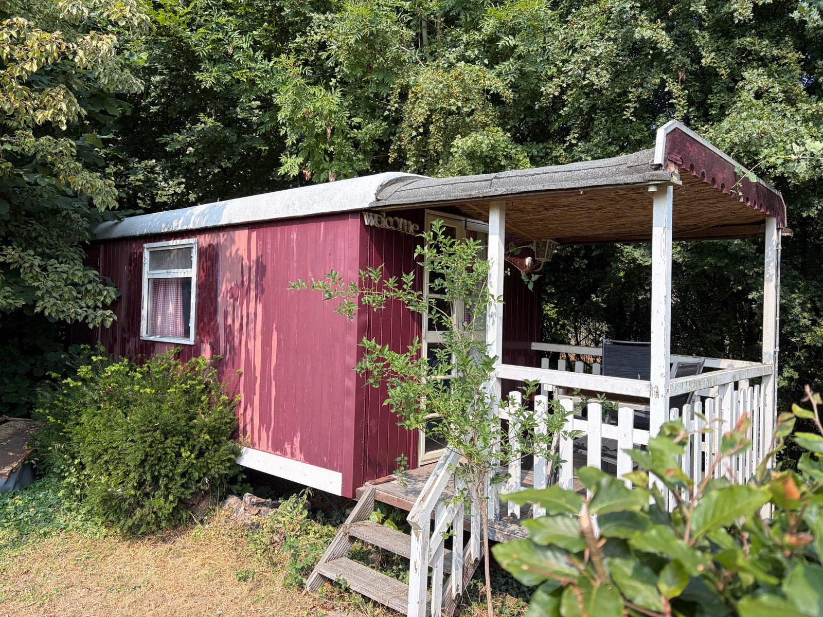 Gezellige Pipowagen te koop vanaf 25 augustus, Caravans en Kamperen, Caravans, Overige merken, Vast bed, Tot en met 2, Airco