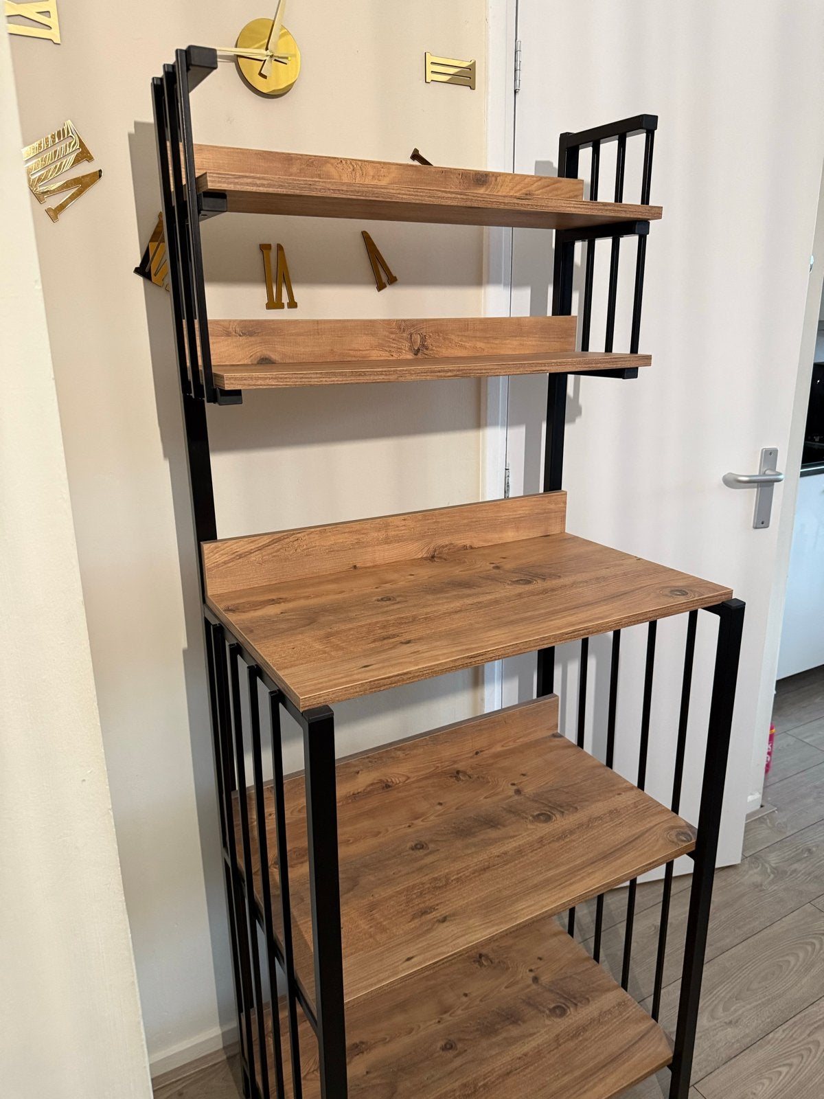 Stijlvolle houten kast / rek - zo goed als nieuw, Huis en Inrichting, Ophalen, Met plank(en), 50 tot 100 cm, Zo goed als nieuw