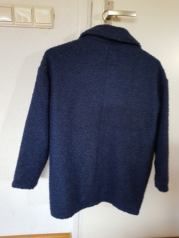 Benetton gevoerd vest/jasje donkerblauw, Kinderen en Baby's, Gebruikt, Meisje, Trui of Vest, Ophalen of Verzenden