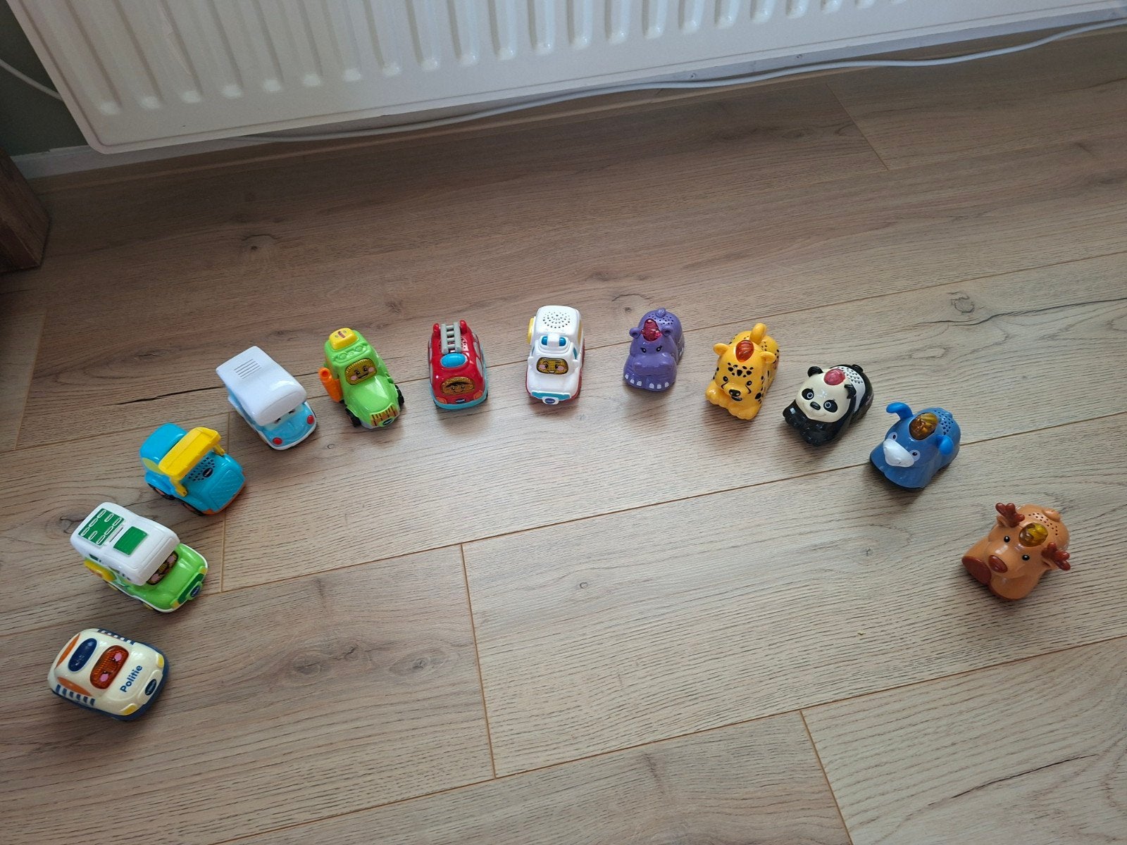 VTech Toet Toet Auto's en Zoef Zoef Dieren met Grote Baan, Ophalen of Verzenden, Gebruikt