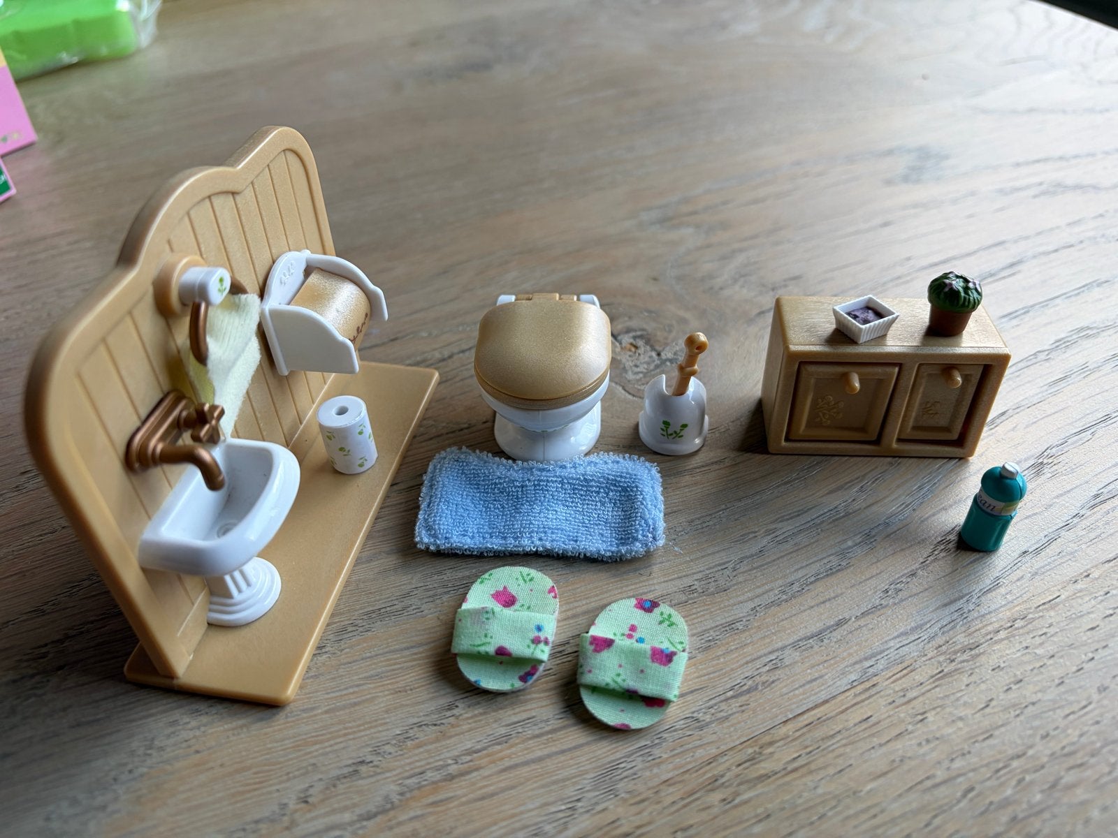 Sylvanian Families Toilet Set., Ophalen of Verzenden, Zo goed als nieuw, Jongen of Meisje