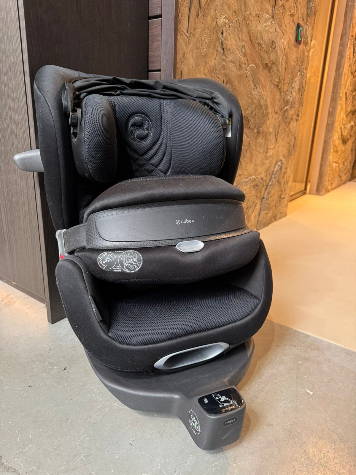 Cybex Anoris T isize, 15 t/m 36 kg, Zo goed als nieuw, Isofix, Ophalen