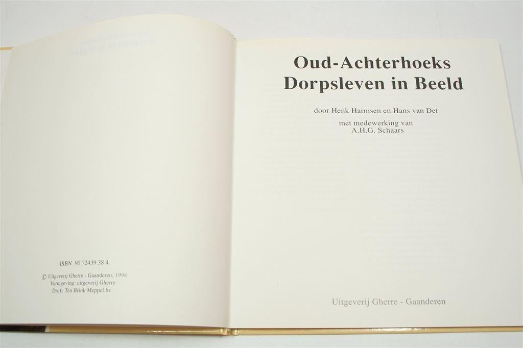 Oud-Achterhoeks Dorpsleven — Fotoboek Achterhoek, Ophalen of Verzenden, Gelezen