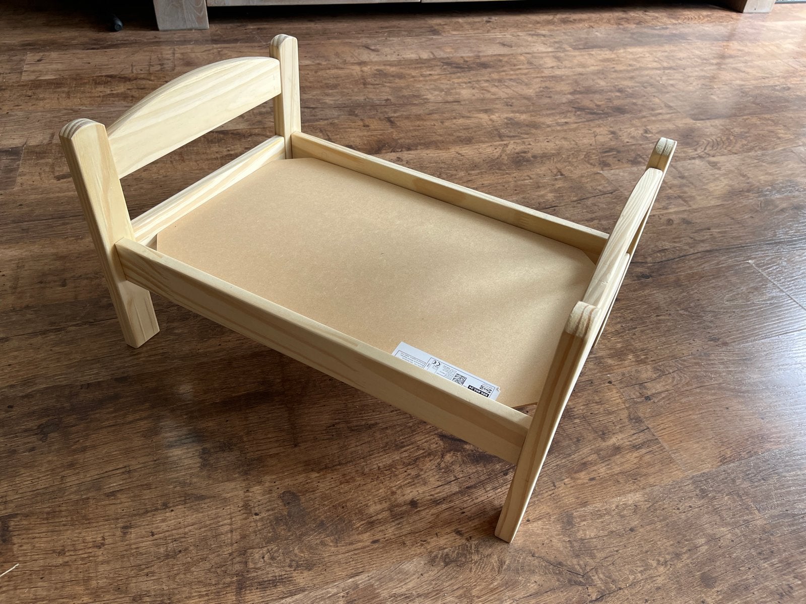 Houten poppenbedje - Duktig ikea - Zo goed als nieuw, Ophalen, Zo goed als nieuw, Overige typen