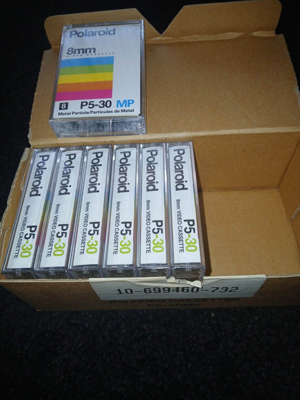 Polaroid 8mm metal Video Cassettes P5-30MP (7 stuks), Ophalen of Verzenden, Nieuw, Videoband