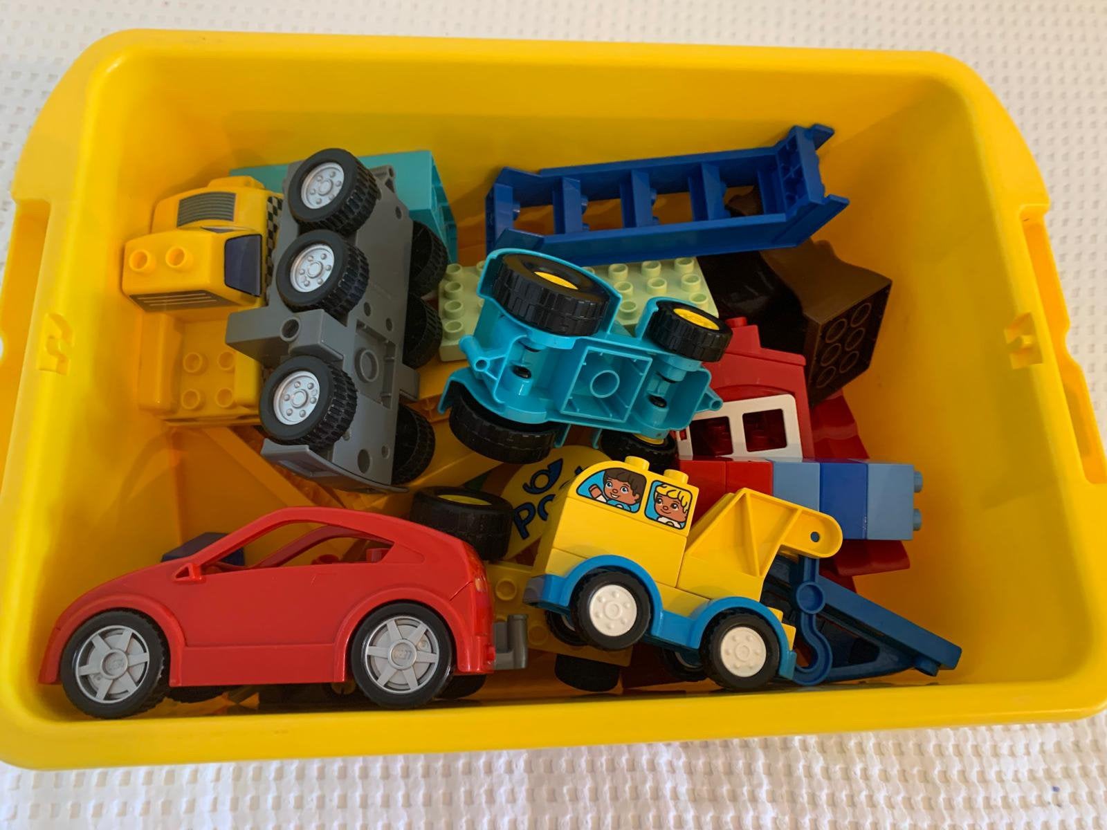 Bak met Duplo, Ophalen of Verzenden, Zo goed als nieuw, Duplo