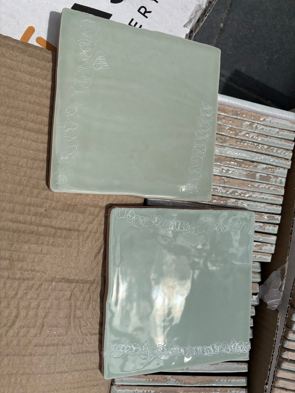 Nieuwe Ascot Fes Menta Wandtegels 13x13 cm ca. 1,75 m2., Ophalen, Nieuw, Minder dan 20 cm, Minder dan 5 m²