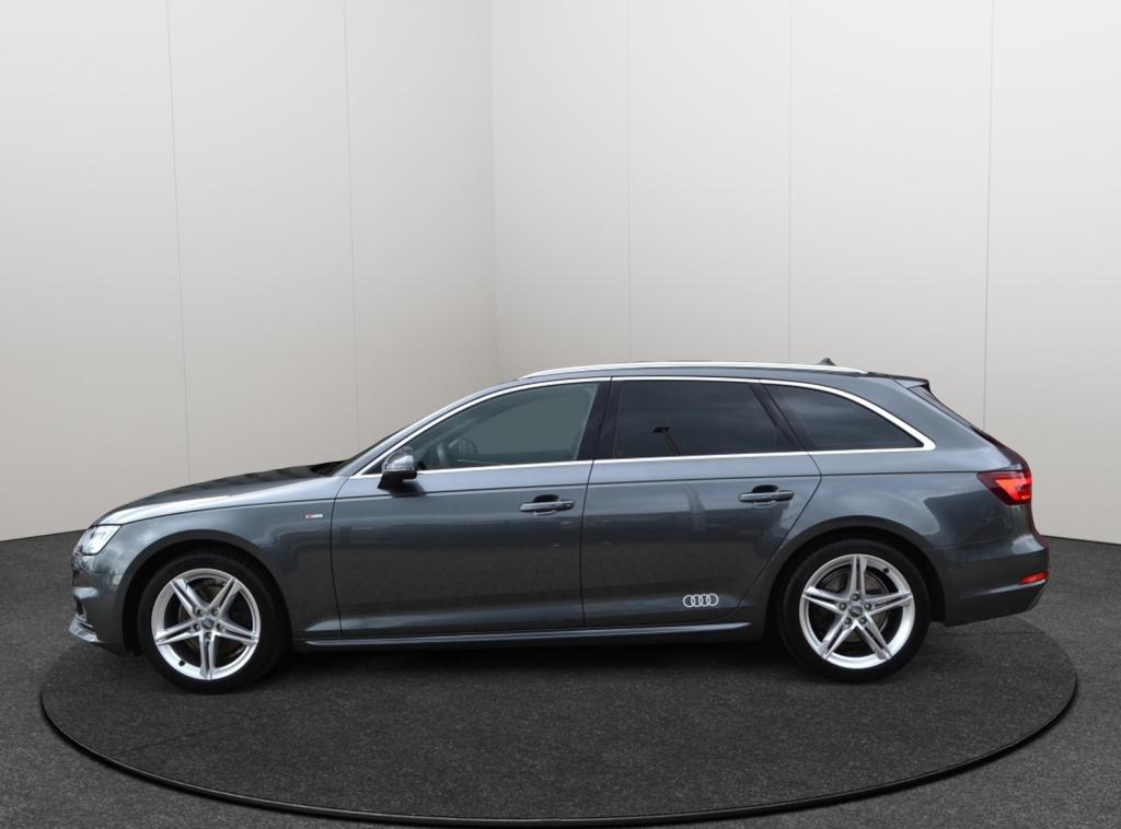 Audi A4 Avant 1.4 TFSI S-Line + Sport LED/Pano/B&O/Leer/Came, Auto's, Audi, Automaat, 1490 kg, Gebruikt, 4 cilinders