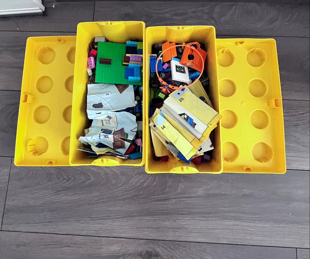 LEGO Classic 10696 met extra LEGO in 1 doos, Ophalen of Verzenden, Zo goed als nieuw
