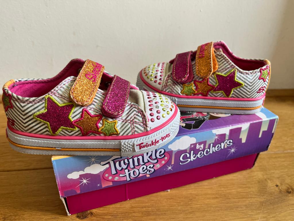 Skechers Twinkle Toes Meisjesschoenen Maat 23, Ophalen of Verzenden, Zo goed als nieuw, Meisje, Schoenen