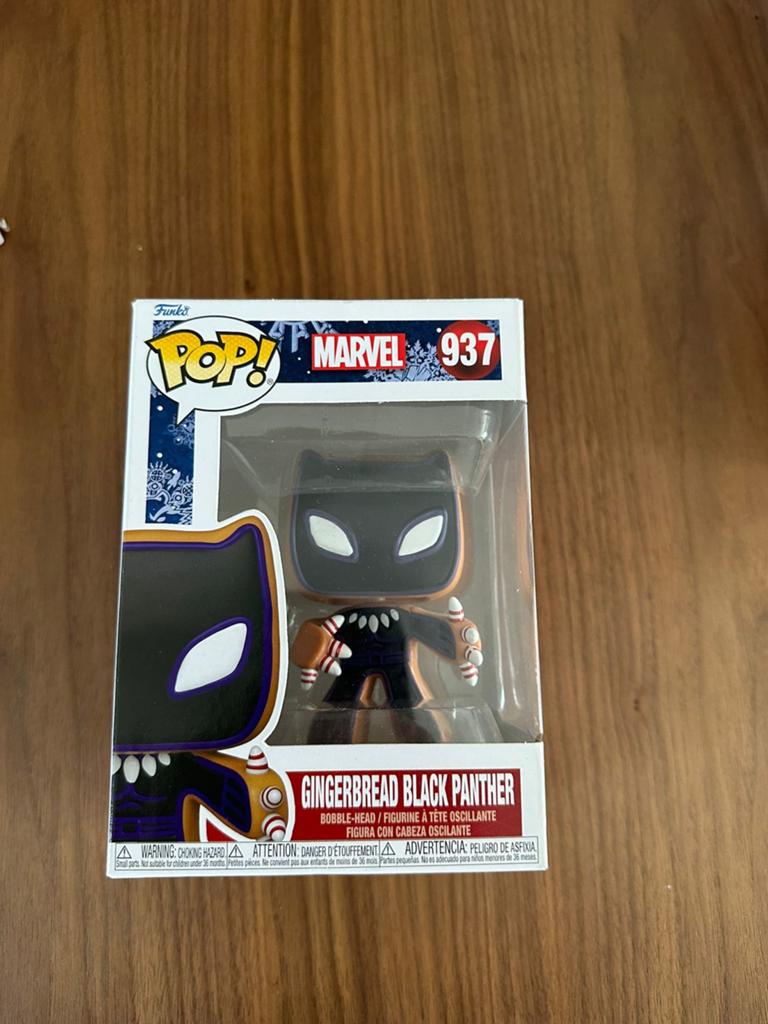Funko Pop! Marvel Gingerbread Black Panther 937, Ophalen of Verzenden, Nieuw
