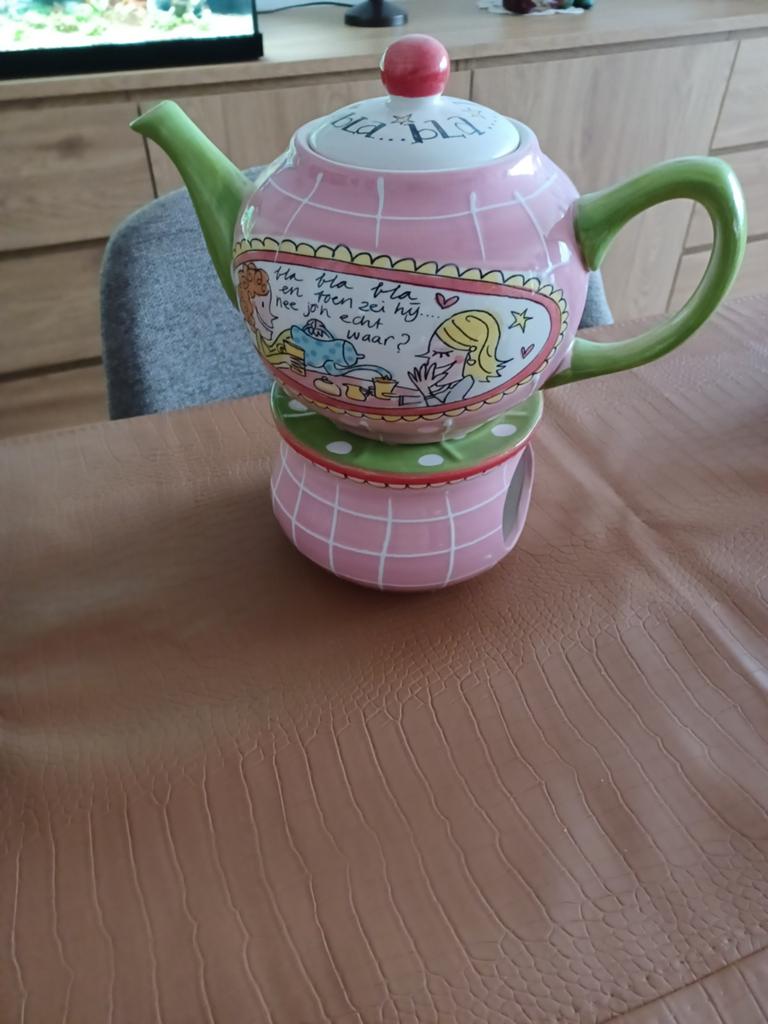 Blond Amsterdam theepot en warmtehouder,  nooit gebruikt!, Blond Amsterdam, Overige typen, Nieuw, Ophalen of Verzenden