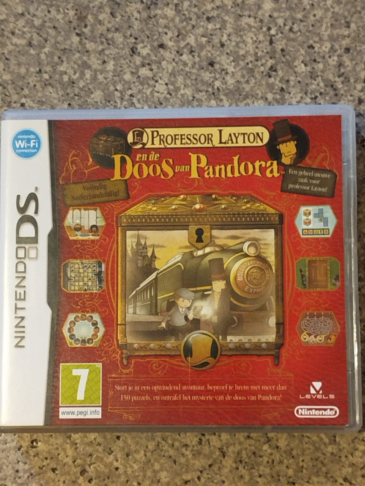 Professor Layton en de Doos van Pandora (DS), Spelcomputers en Games, Games | Nintendo 2DS en 3DS, Puzzel en Educatief, Gebruikt
