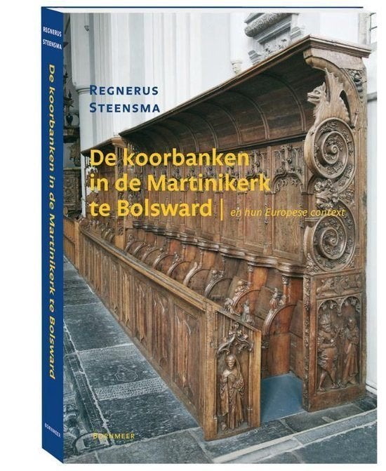 De koorbanken in de Martinikerk te Bolsward en hun Europese, Ophalen of Verzenden, Zo goed als nieuw