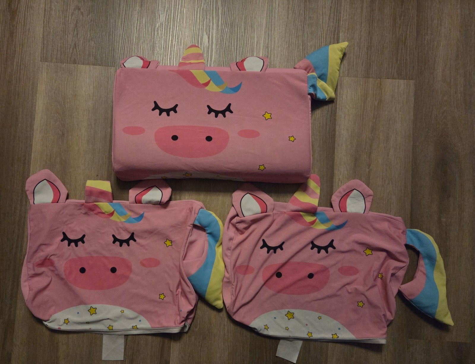 Snoozie kinderkussen en 2 extra kussenslopen, Ophalen, Eenpersoons, Zo goed als nieuw, Overige merken