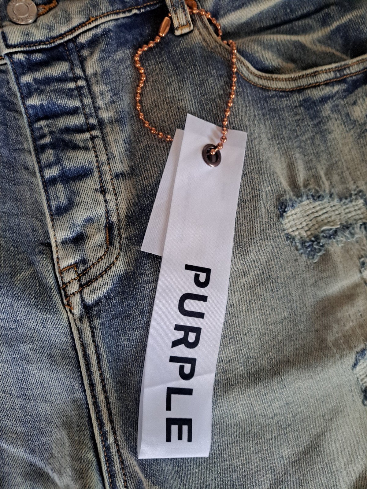 Purple Brand Jeans - Maat 38 - Nieuw met labels, Blauw, Purple Brand, Overige jeansmaten, Nieuw