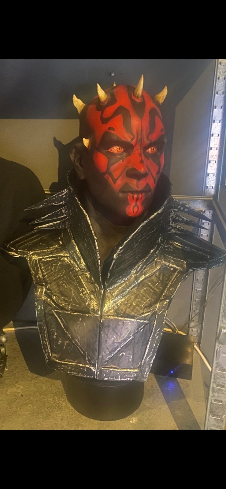 Life size bust darth maul, Ophalen, Zo goed als nieuw