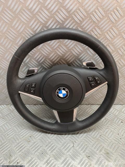 Sportstuur BMW 6-serie Cabrio E64 LCI ('05-'10) leder e63 lc, Auto-onderdelen, Besturing, BMW, Gebruikt, Ophalen of Verzenden