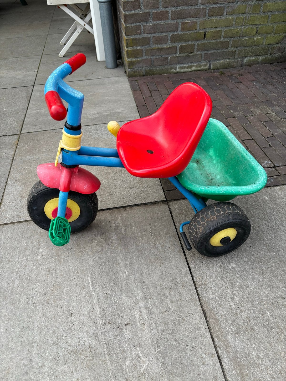 Kleurrijke driewieler voor kinderen, Ophalen, Gebruikt