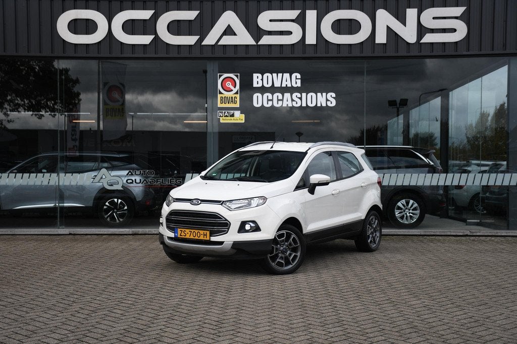 Ford EcoSport 1.0 EcoBoost Limited Edition LEDER/ LM 17 INCH, Auto's, Ford, Voorwielaandrijving, 125 pk, Gebruikt, Ecosport