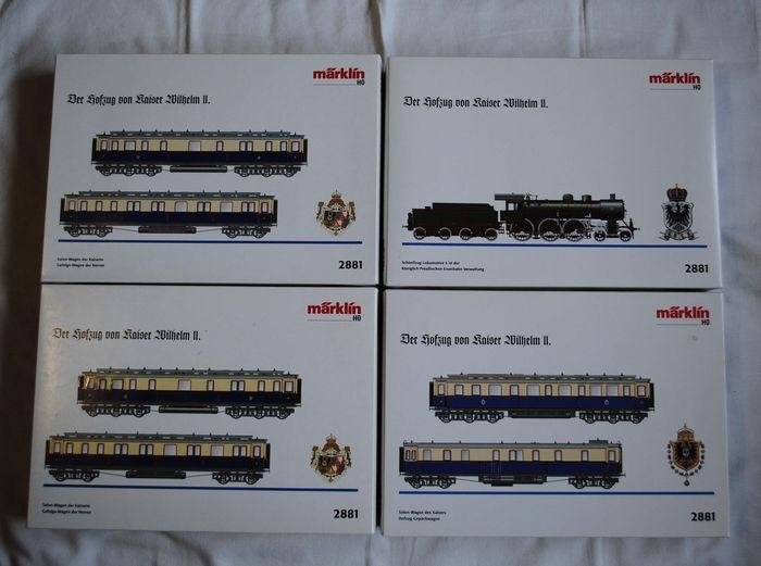 * AFGEPRIJSD * NIEUW * Märklin 2881 * Keizerlijke Hoftrein *, Wisselstroom, Treinset, Analoog, Nieuw