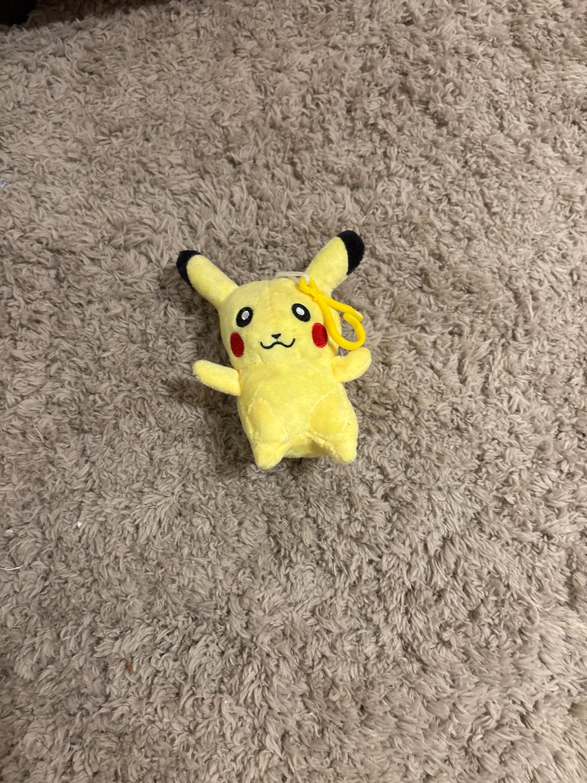 Leuke Pikachu knuffel sleutelhanger, Ophalen, Overige merken, Geel, Overige typen