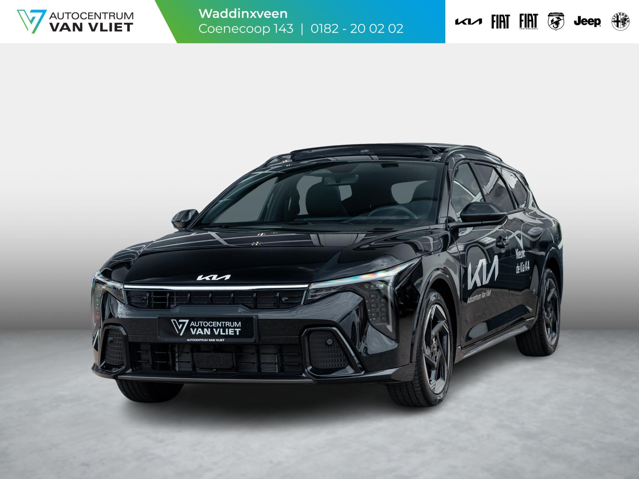 Kia K4 Sportswagon 1.0 T-GDi MHEV Automaat GT-Line Launch Ed, Auto's, 12 maanden, Zwart, Origineel Nederlands, 3 cilinders