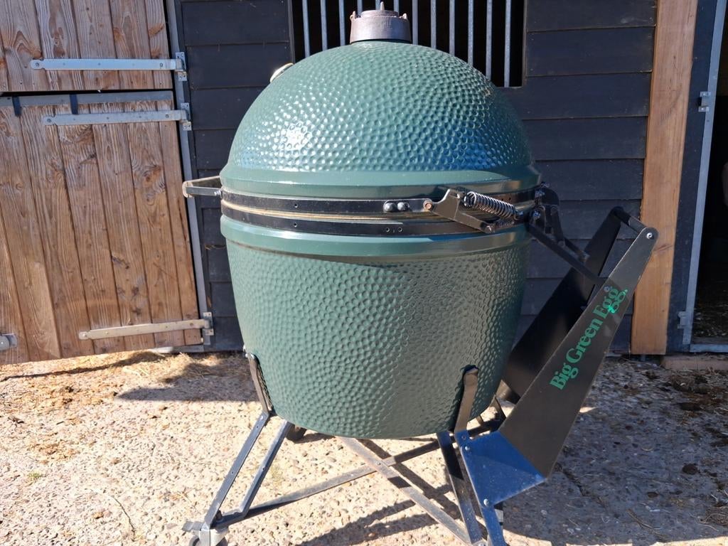 Big Green Egg XXL Limited Edition BBQ, Tuin en Terras, Houtskoolbarbecues, Ophalen, Gebruikt, Big Green Egg