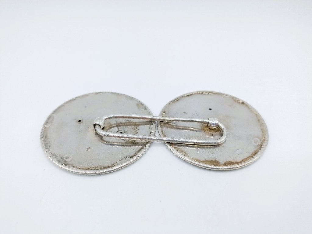 Antieke zilveren broekstukken, Walcheren, ca. 1900, Verzenden, Zilver, Overige typen
