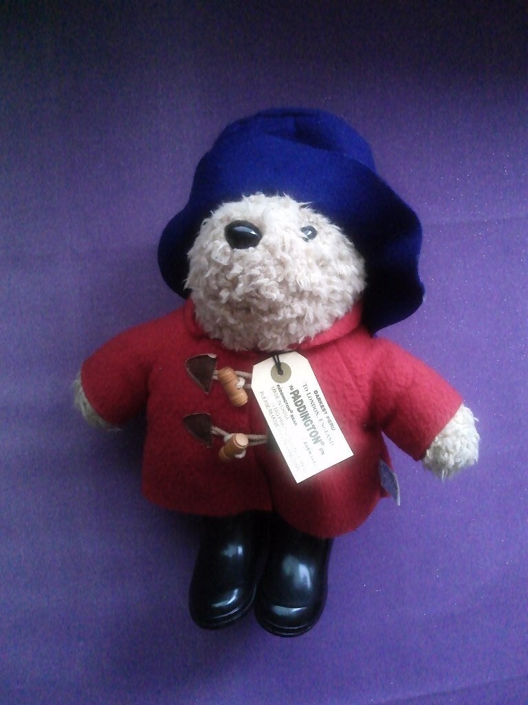EDEN Knuffel BEER PADDINGTON UIT 1996. 34 CM **Nieuw**, Beer, Nieuw, Ophalen of Verzenden, Met label