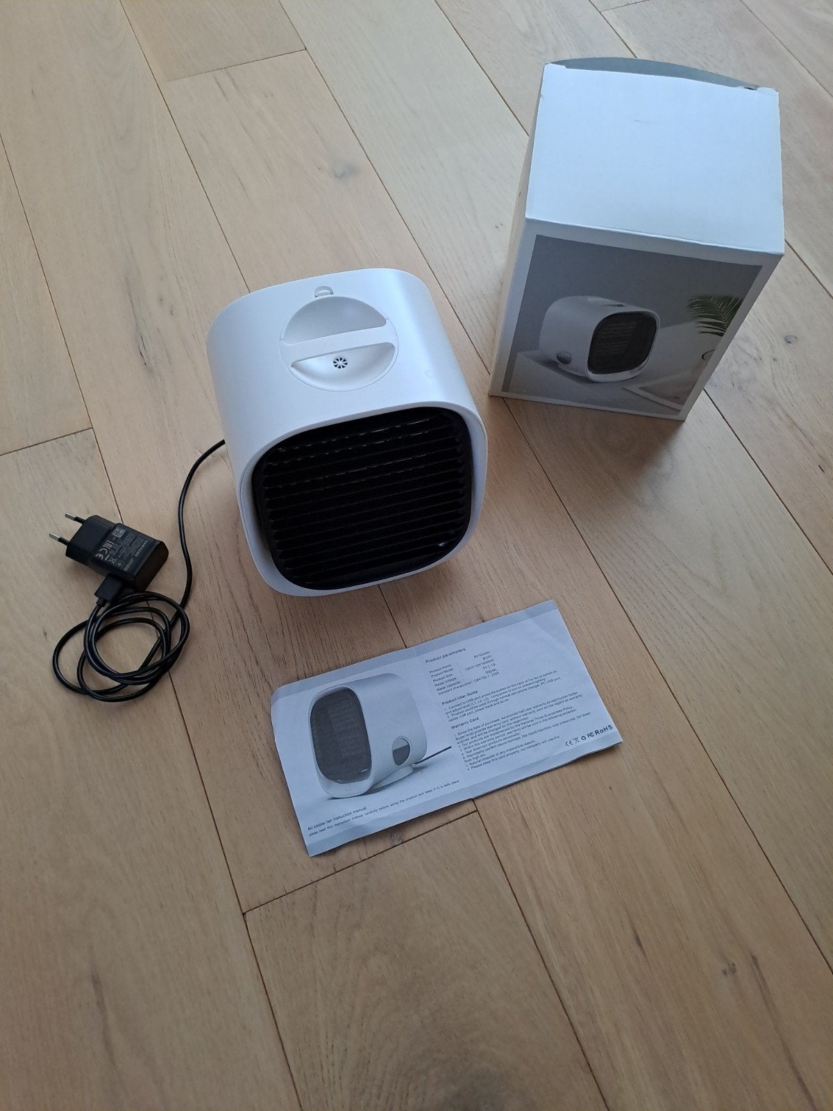Airco-cooler ventilatortje, Gebruikt, Tafel- of Grondventilator, Minder dan 60 m³, Ventileren