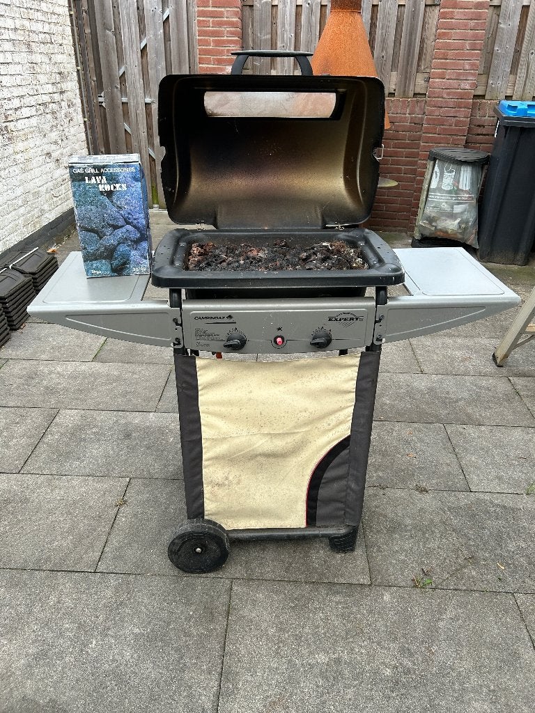 BBQ op gas, Tuin en Terras, Ophalen, Gebruikt, Campingaz