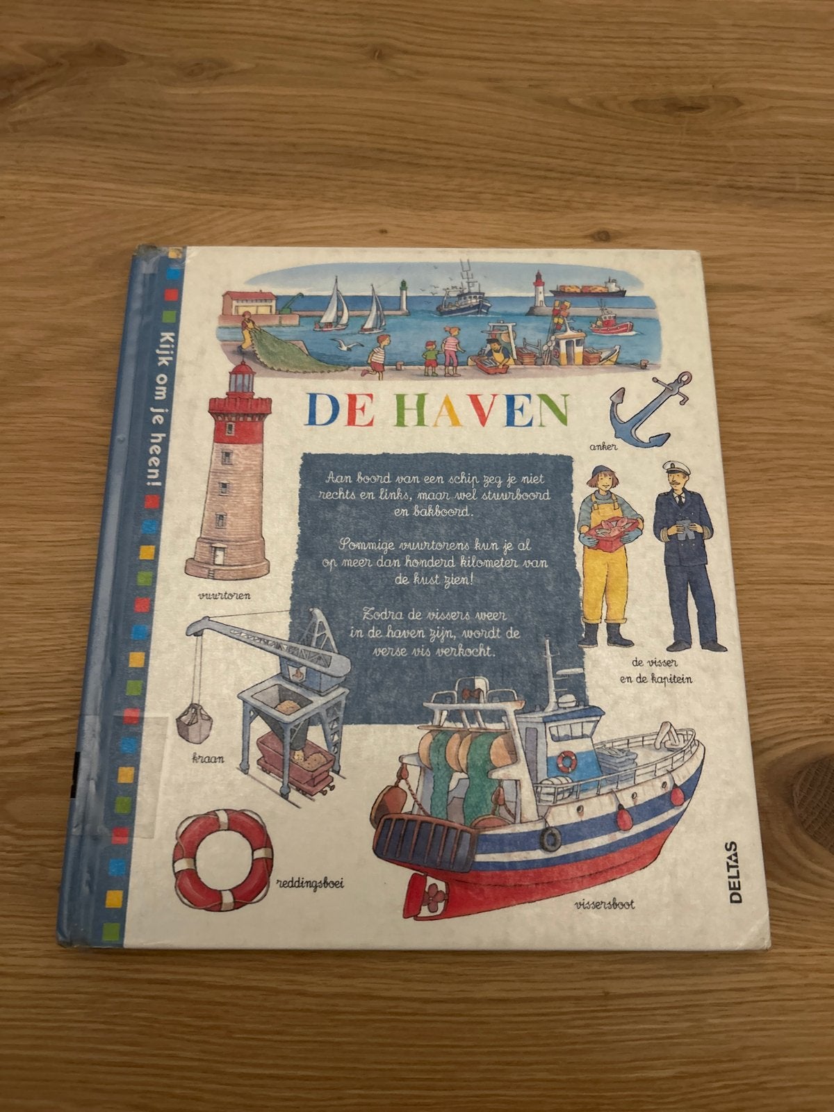 Kijk om je heen! De Haven - Educatief kinderboek, Gelezen, Jongen of Meisje, Ophalen of Verzenden, Voorleesboek