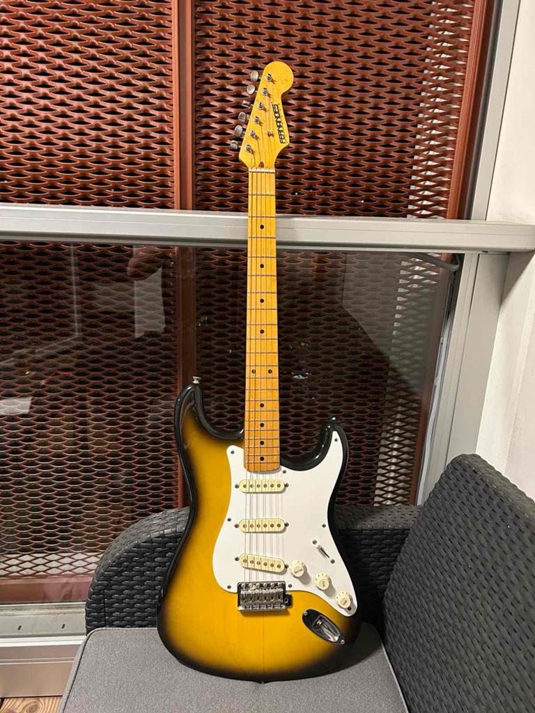 Fernandes Stratocaster - Made in Japan - Vintage Look, Ophalen of Verzenden, Gebruikt, Solid body, Overige merken
