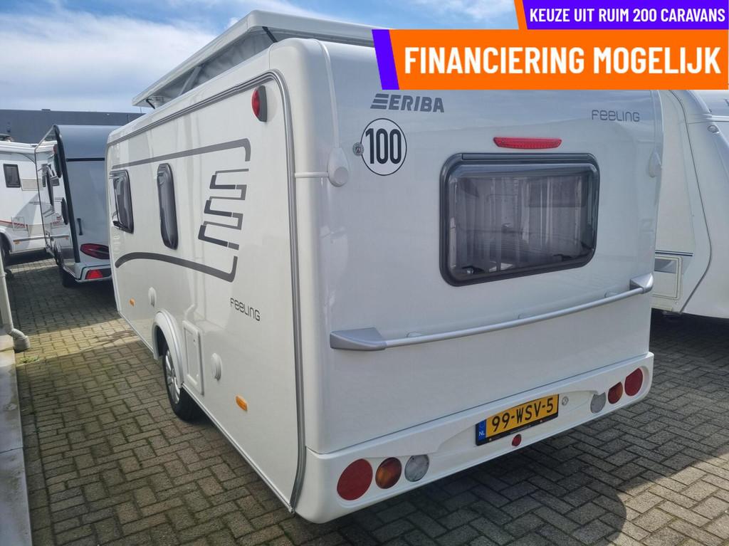 Eriba FEELING 425 HEFDAK + MOVER + VOORTENT + AUTARK + GFK, Caravans en Kamperen, Mover, Bedrijf, Tot en met 3, 6 tot 7 meter