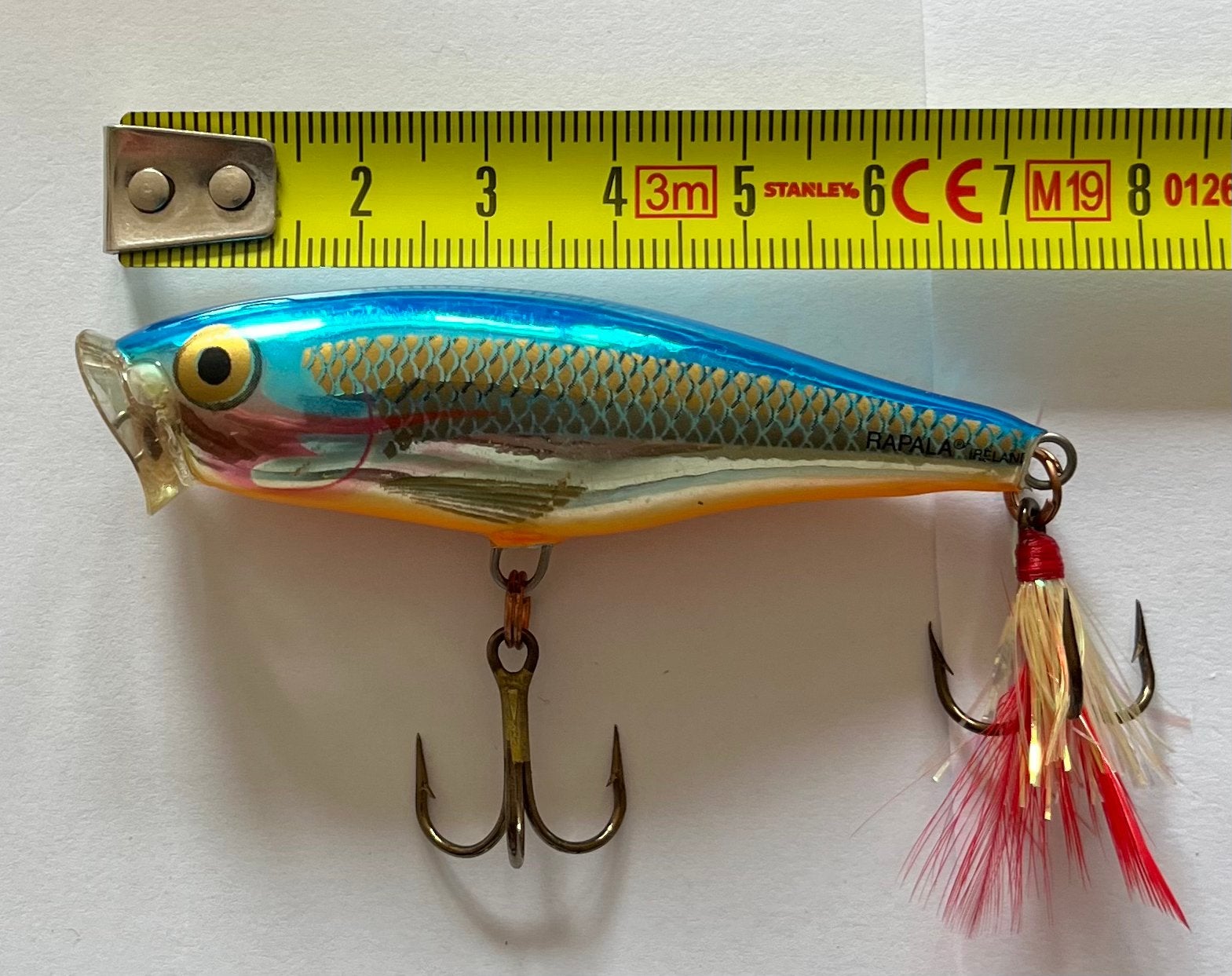 Rapala Skitter Pop 7.5cm 8Gr IZGST Zie alle Foto’s, Ophalen of Verzenden, Zo goed als nieuw
