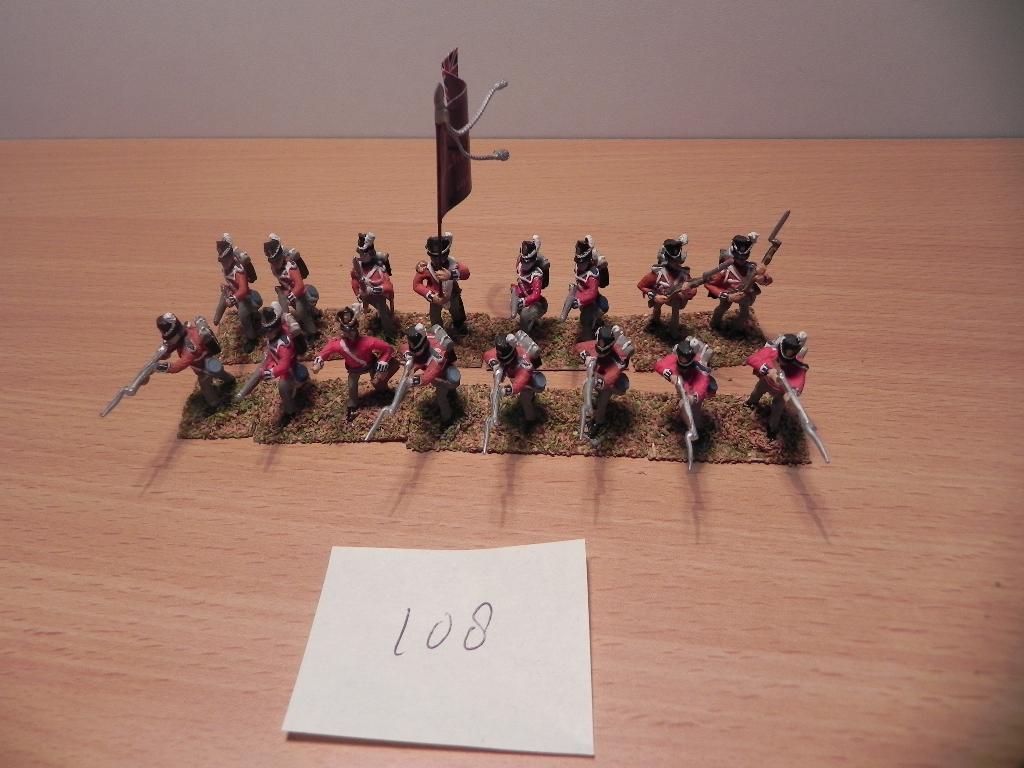 Slag bij Waterloo, infanterie Engels(108)Hinchliffe, Ophalen of Verzenden, Nieuw, 1:35 tot 1:50, Figuur of Figuren