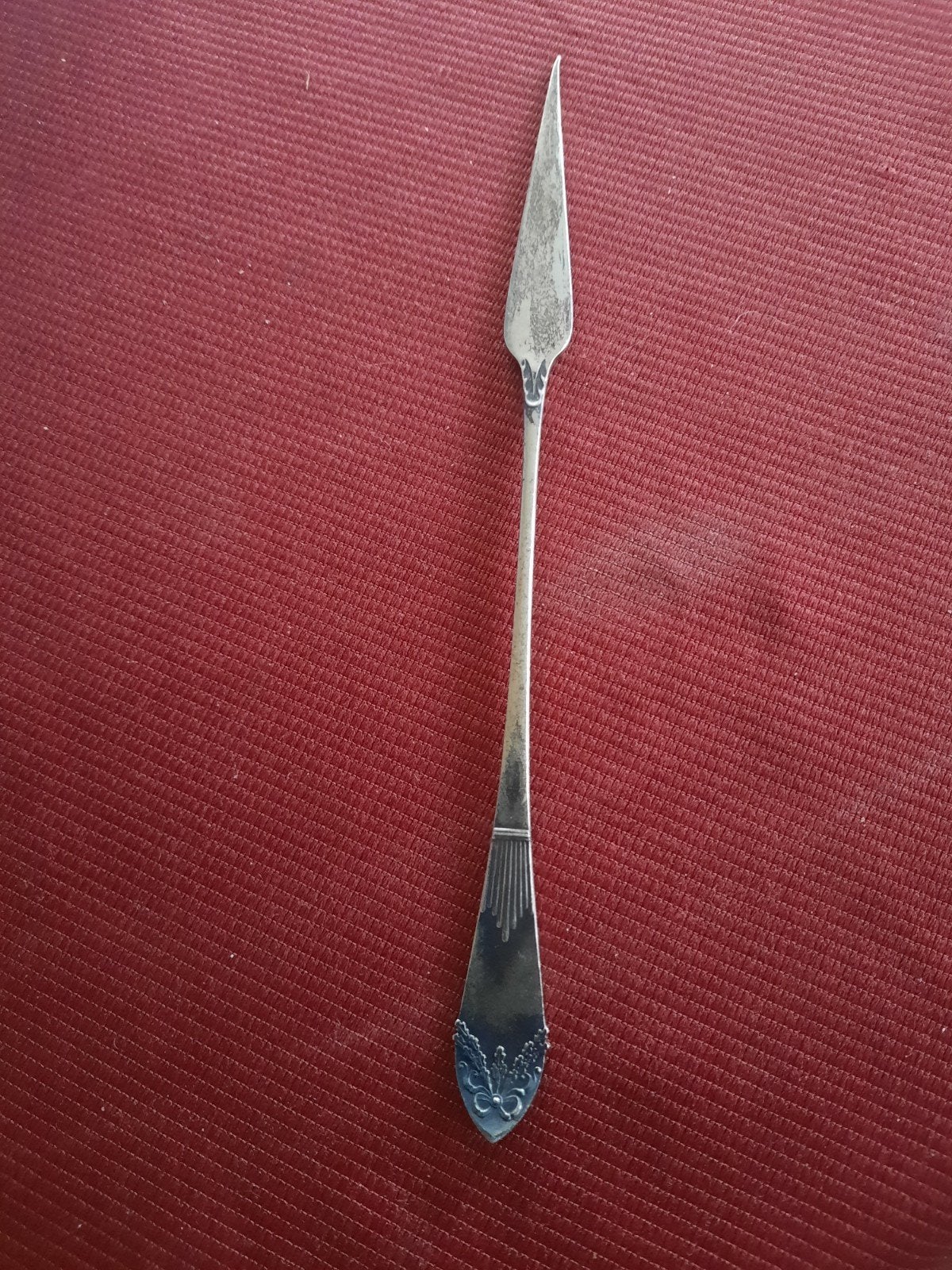 Antieke zilveren prikker met keurmerken, Antiek en Kunst, Ophalen of Verzenden