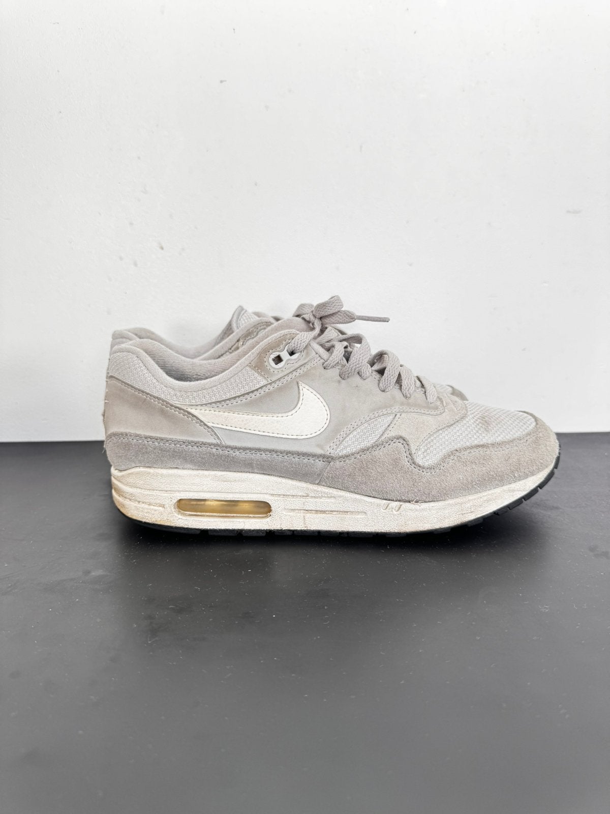 Nike air max 1 grey white maat 42, Overige kleuren, Ophalen of Verzenden, Sneakers of Gympen, Zo goed als nieuw