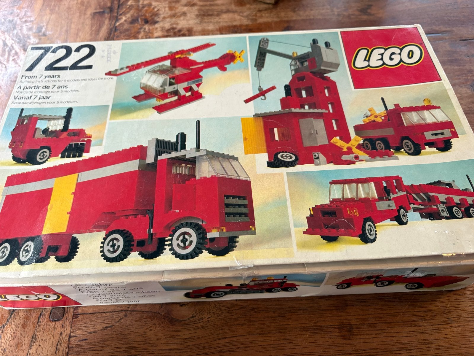 Vintage Lego 722 met extra onderdelen - Niet compleet, Gebruikt, Verzenden, Lego, Losse stenen
