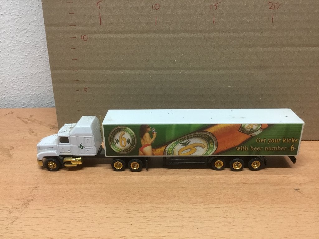 Miniatuur vrachtwagen biermerken, Ophalen, Gebruikt