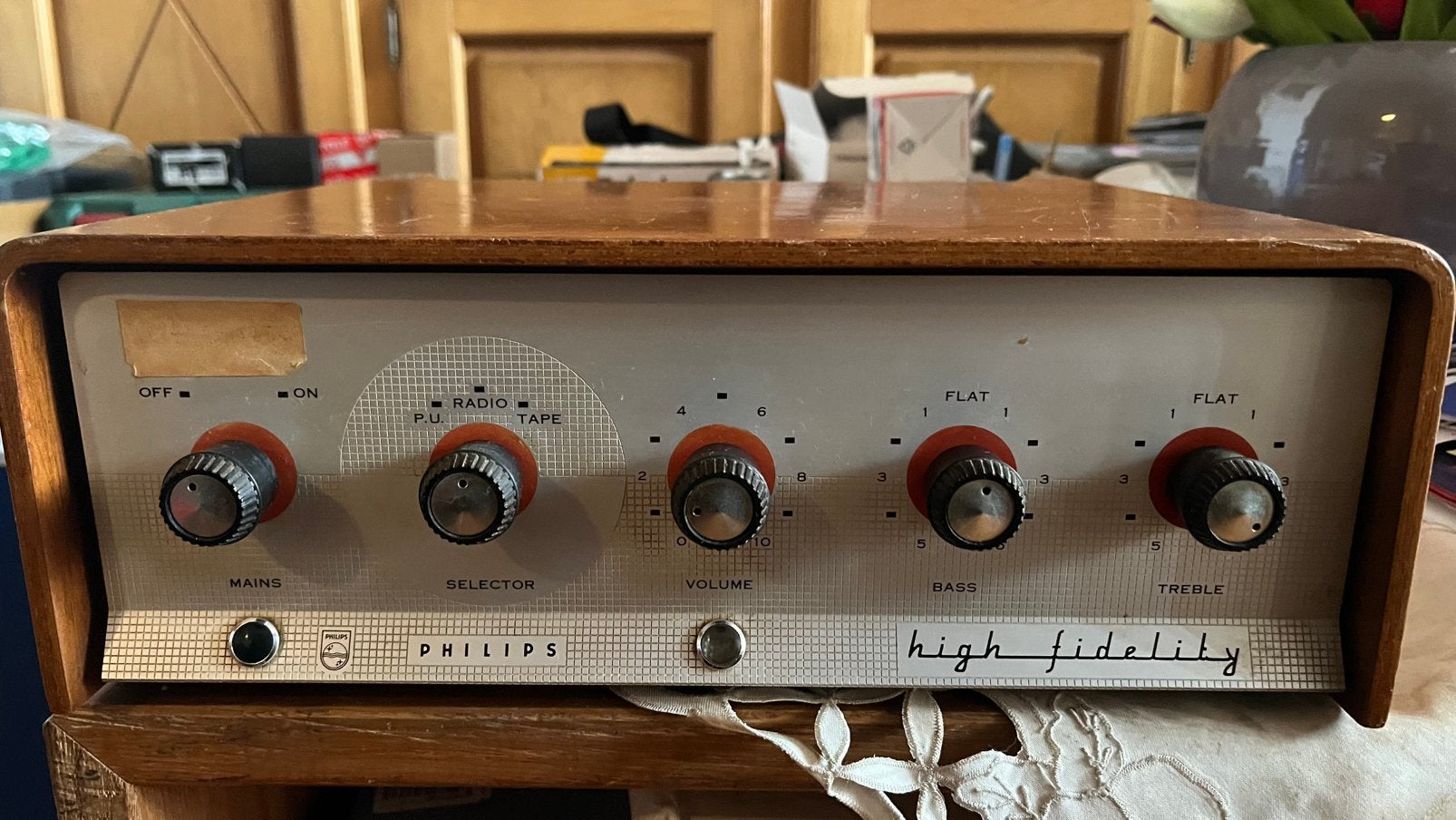 T.k   2 antieke philips Radio,s in goede staat., Ophalen, Gebruikt, Radio